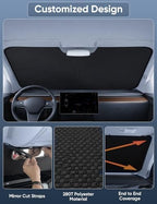 Windshields Sunshade Fits 2007-2026 Freightliner/Mercedes Benz Sprinter - Image 2