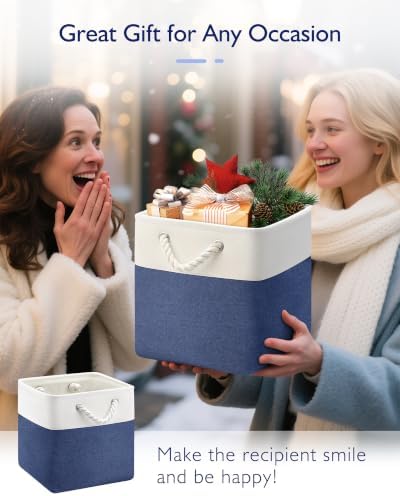 Patvingot 13-Inch Fabric Cube Storage Bins - Image 6