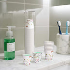 WRAPAHOLIC 3oz Wildflower Butterfly Bathroom Cups - Image 3