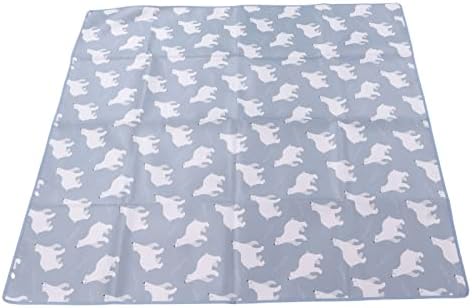 Highchair Floor Mat, Polyester Baby Highchair Mat 110 X 110cm by Unknown