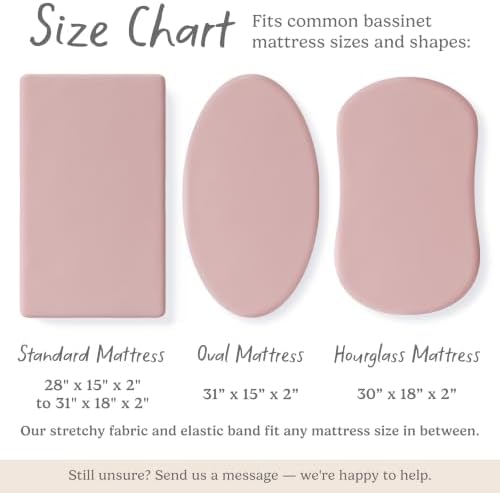 Sorrel + Fern Baby Bassinet Sheets - Image 5