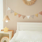 3.93 Feet Triangle Flag Banner Bunting Pennant by BEIOUDEXIN