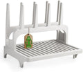 PopYum Gray Space Saving Drying Rack from 100% Recycled Bottles by PopYum