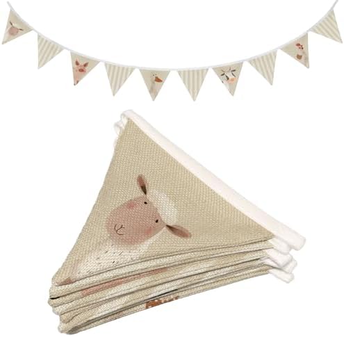Woodland Nursery Decor, Cottage Core Wall Decor Pennant Banner Flag by Unknown