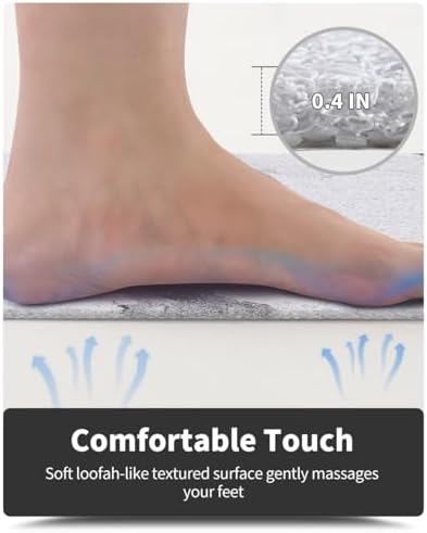 Non-Slip Bathtub Mat, 17x 30 Inch, Shower Mats - Image 5