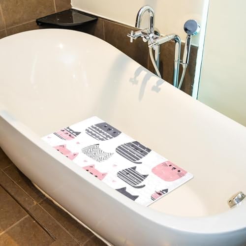 Shower Mat Non Slip, 26.8 x 15.1 Inch Bathtub Mat - Image 5