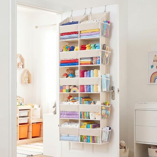 Ofiray-home Over the Door Organizer 5 Tiers, Extra Large Behind Door Storage of - Image 6