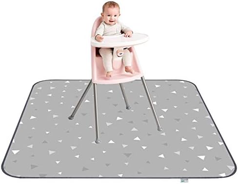 ZARPMA Highchair Splash Mat, Easy Cleaning Mat, Protective Floor Waterproof and - Image 2