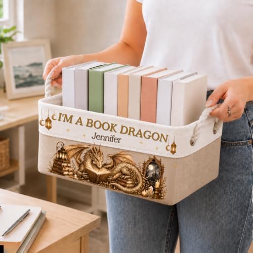 Custom Book Storage Basket - Image 4