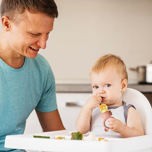 BIGSPINACH Baby Fruit Feeder & Teether Set - Image 3