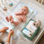 Baby Essentials Diaper Caddy Organizer – Portable Storage Basket - Image 5