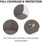 PureFit Stretc Recliner Chair Covers Fleece Soft Couch Covers - Image 3