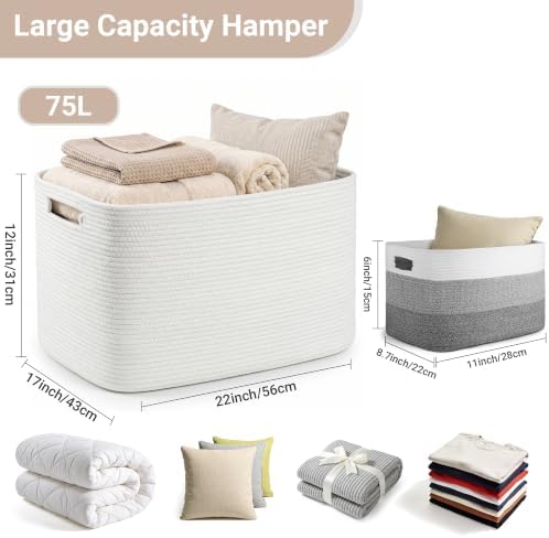 Large Laundry Basket/Hamper - Image 2