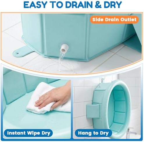 Orzbow Portable Toddler Bathtub - Image 4