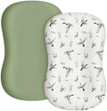 CroBlissful 2 Pack Mallard Duck Baby Lounger Cover Duck Baby Nursery by CroBlissful