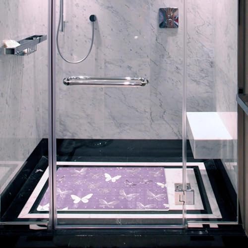 Non Slip Bathtub and Shower Mat 26.8x15.1 inch, Bath Mat - Image 5