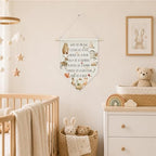 KYTWSFWS Inspirational Animal Nursery Wall Art Pennant Flag, Motivational - Image 3
