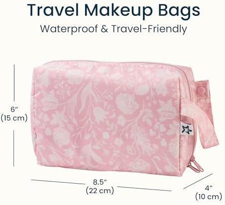 Tiny Twinkle Waterproof Travel Toiletry & Makeup Bag Organizer | Makeup Pouch - Image 3