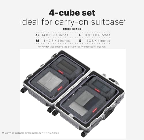 LeanTravel Premium Compression Packing Cubes - Image 2