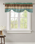 Farmhouse Blackout Tie Up Valance Curtains - Image 4