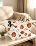 Essme Rectangular Kids Baskets, Ball Storage Box, Cute Basket - Image 7