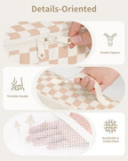 Narwey 7 Set Checkered Packing Cubes - Image 4