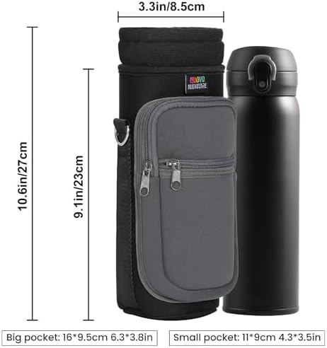 Nuovoware Water Bottle Carrier Bag, 25oz/32oz Bottle Holder - Image 4
