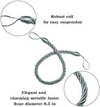 BEL AVENIR 4 Pack Curtain Tiebacks Ropes Tie-Backs, Handmade Holdbacks - Image 2