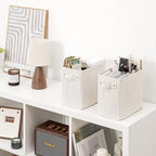 StorageWorks Narrow Storage Bins, Tall Storage Basket - Image 2