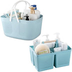 Shower Caddy Basket, Portable Large Capacity Thickened Plastic Organizer by rejomiik