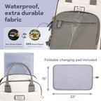 RUVALINO Diaper Bag Backpack-Multifunction Baby Travel Bag - Image 6