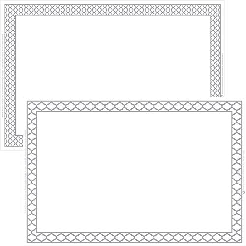 White Disposable Placemats for Baby, Adults by HomeWorthy
