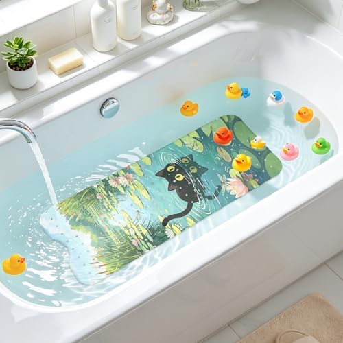 Cat Bath Mat for Tub Non Slip, Kids Bath Mat for Baby - Image 7