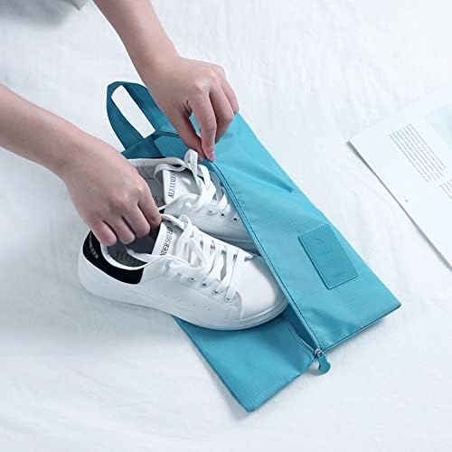 7 Set Packing Cubes, Travel Foldable Luggage Organizers Storage Bag Accessories - Image 7