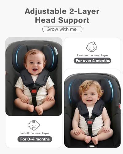 Infant Car Seat Head Support Pillow - Image 4