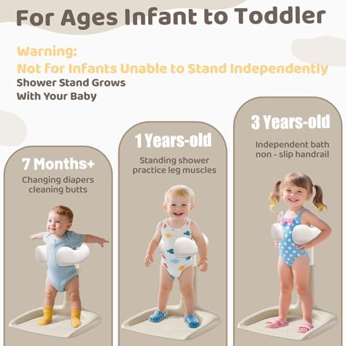 Baby Shower Stand, Sit & Stand Bath Support - Image 3