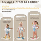 Baby Shower Stand, Sit & Stand Bath Support - Image 3