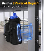 Nuovoware Magnetic Gym Bag, Water Bottle Carrier Holder - Image 2