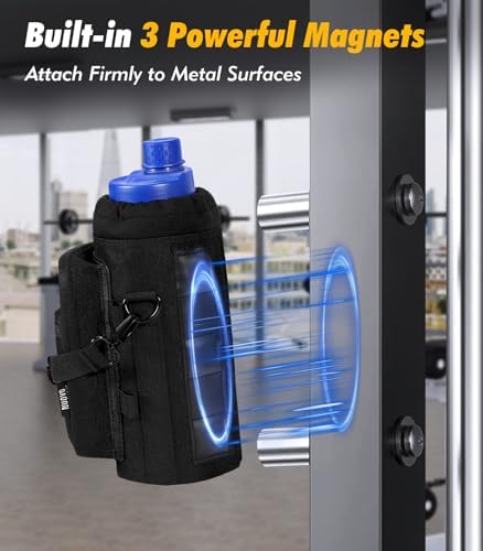 Nuovoware Magnetic Gym Bag, Water Bottle Carrier Holder - Image 2