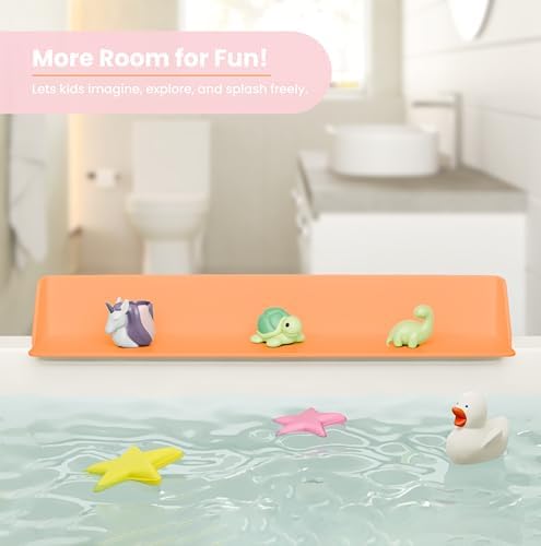 Little Splasher Original PlayPad, Bathtub Splash Guard Play Shelf - Image 2