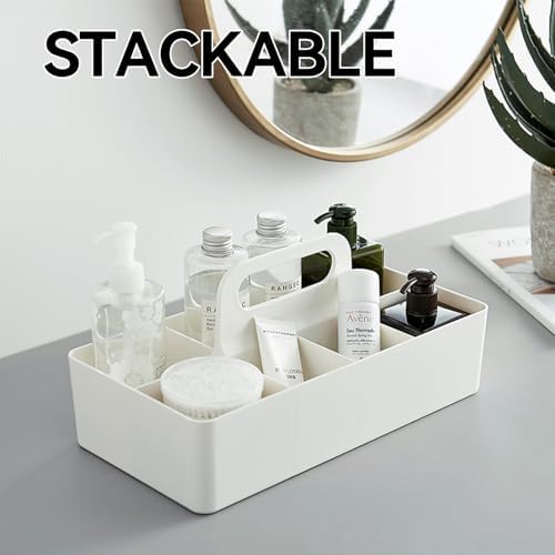 dinrgo Bath caddy for baby, Bathroom Makeup organizer Countertop - Image 4