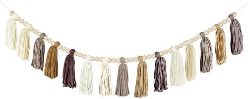 Boho Yarn Tassel Garland by APESO