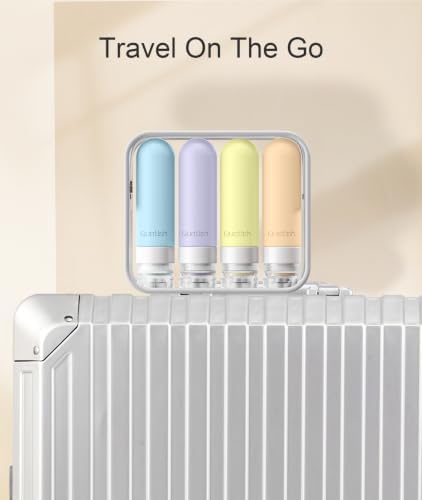 Quatish Travel Bottles for Toiletries, 3 oz Travel Containers, Butter Cream - Image 7