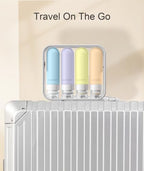 Quatish Travel Bottles for Toiletries, 3 oz Travel Containers, Butter Cream - Image 7