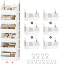 Hanging Closet Organizer Extra Large, Clothes Hanging Shelves by DiMJ