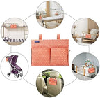 Surblue Bedside Caddy Hanging Bed Organizer Storage Bag Pocket - Image 6