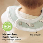 KeaBabies 8-Pack Organic Baby Bibs - Image 6