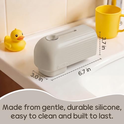 Roslim Silicone Baby Bathtub Spout Cover, Upgraded Faucet Protector - Image 3