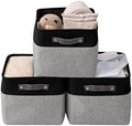DECOMOMO Storage Bins, Large Fabric Storage Baskets by DECOMOMO