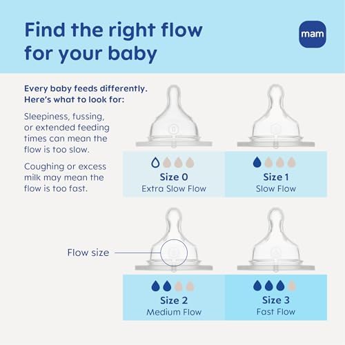 MAM 9oz Pure Glass Feel Good Anti-Colic 2+ Months Baby Bottle - Image 6